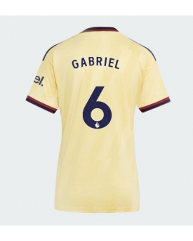 Arsenal Gabriel Magalhaes #6 Maglia Gara Terza Repliche 2026-27 Donna Maniche Corte